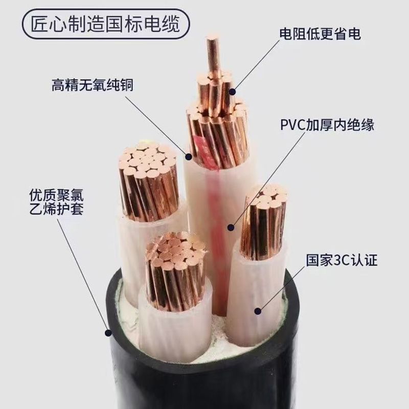 銅芯電力電纜